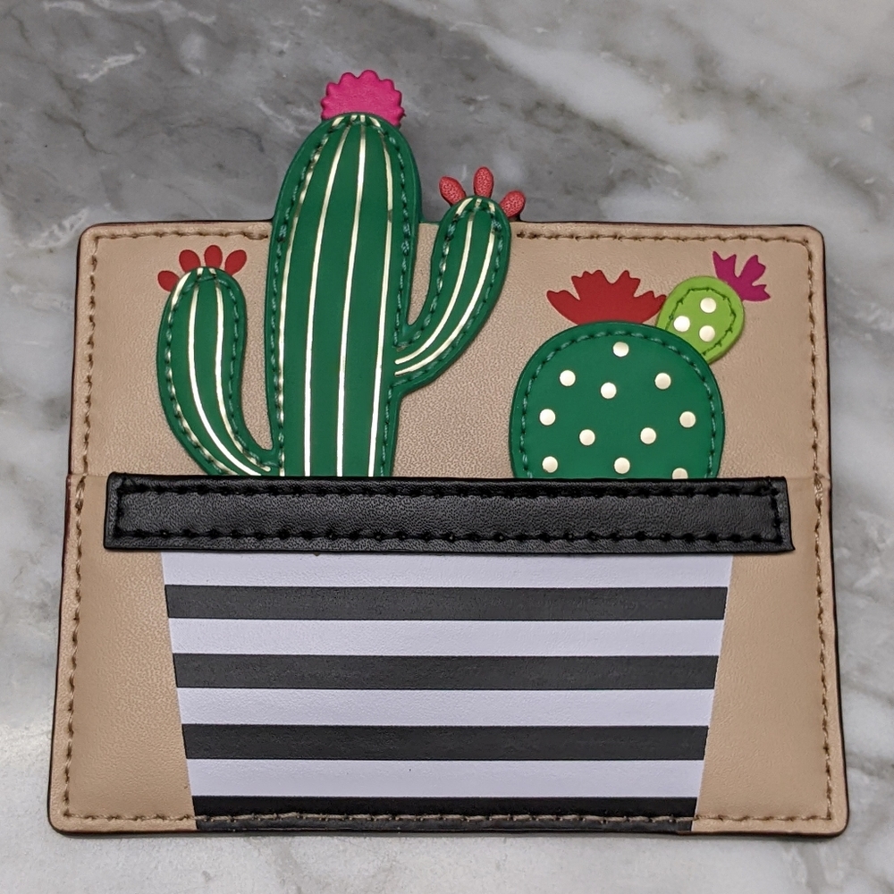 NWOT Kate Spade | Scenic Route Cactus Cardholder Rare Collectors Item